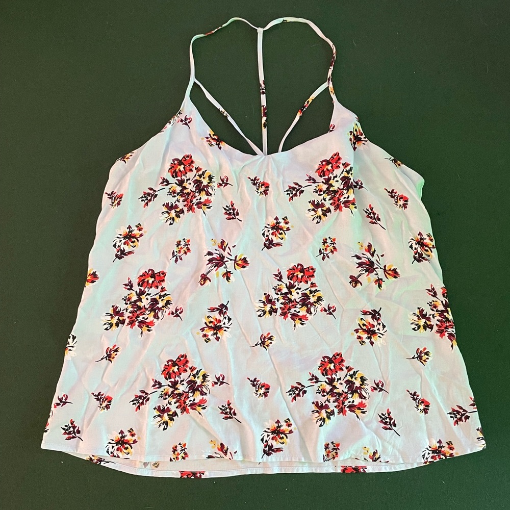 Floral Spaghetti Strap Top